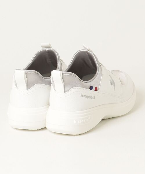 le coq sportif(ルコックスポルティフ)の「ルコックスポルティフ/LCS ローヌ SI さっと履けるシューズ /消臭/軽量 LU6SSN00LZ(スニーカー・レディース・ホワイト×ホワイト/ピンク系/ブラック系・24.5cm/24.0cm/23.5cm/23.0cm/25.0cm/22.5cm)」の19枚目の写真