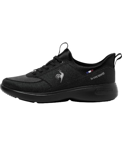 le coq sportif(ルコックスポルティフ)の「ルコックスポルティフ/LCS ローヌ SI さっと履けるシューズ /消臭/軽量 LU6SSN00LZ(スニーカー・レディース・ホワイト×ホワイト/ピンク系/ブラック系・24.5cm/24.0cm/23.5cm/23.0cm/25.0cm/22.5cm)」の3枚目の写真