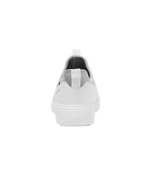 le coq sportif(ルコックスポルティフ)の「ルコックスポルティフ/LCS ローヌ SI さっと履けるシューズ /消臭/軽量 LU6SSN00LZ(スニーカー・レディース・ホワイト×ホワイト/ピンク系/ブラック系・24.5cm/24.0cm/23.5cm/23.0cm/25.0cm/22.5cm)」の6枚目の写真