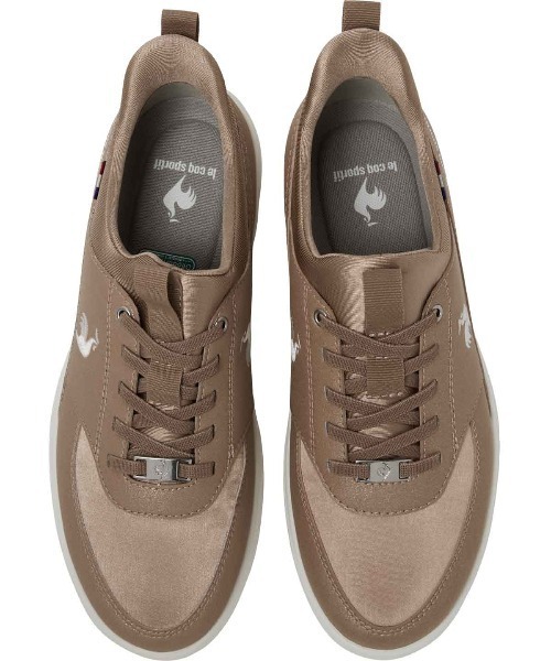 le coq sportif(ルコックスポルティフ)の「ルコックスポルティフ/LCS ローヌ SI さっと履けるシューズ /消臭/軽量 LU6SSN00LZ(スニーカー・レディース・ホワイト×ホワイト/ピンク系/ブラック系・24.5cm/24.0cm/23.5cm/23.0cm/25.0cm/22.5cm)」の17枚目の写真