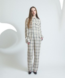 soduk（スドーク）の「curve pockets jumpsuit（サロペット/オーバーオール）」