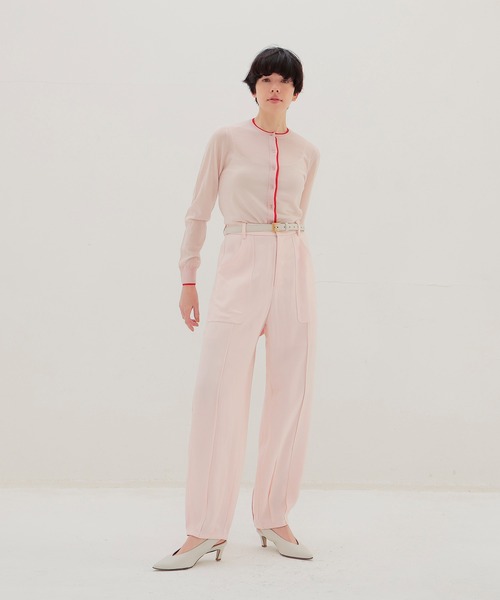 DRESSLAVE（ドレスレイブ）の「freezer balloon cropped pants(フリーザーバルーンクロップドパンツ)（その他パンツ・レディース・ピンク/ネイビー・38）」の20枚目の写真