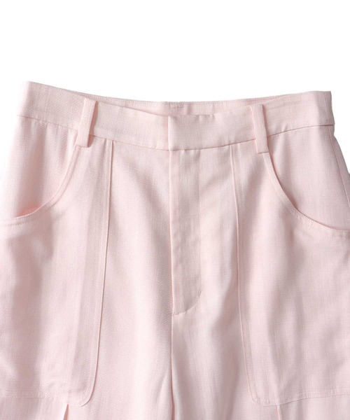 DRESSLAVE（ドレスレイブ）の「freezer balloon cropped pants(フリーザーバルーンクロップドパンツ)（その他パンツ・レディース・ピンク/ネイビー・38）」の7枚目の写真