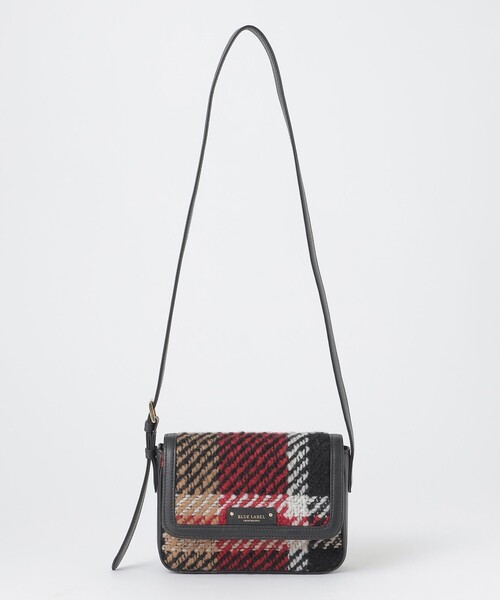 BLUE LABEL CRESTBRIDGE(ブルーレーベルクレストブリッジ)の「クレストブリッジチェックツイードショルダーバッグ(ショルダーバッグ・レディース・レッド・FREE)」の6枚目の写真