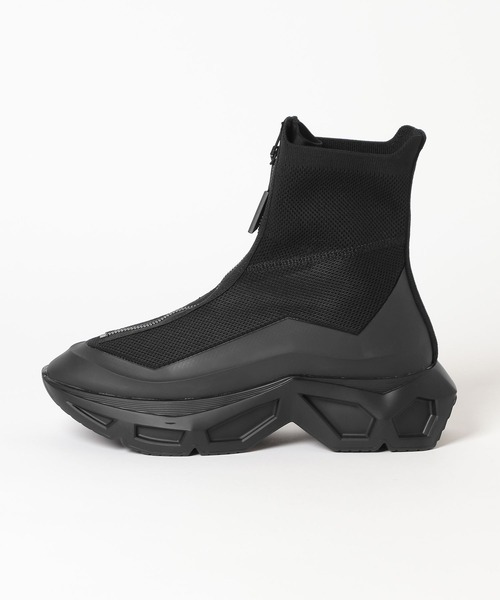 HARE（ハレ）の「ビルディングソールZIPブーツ(HARE)（ブーツ・メンズ・ブラック・MEDIUM/LARGE）」の2枚目の写真