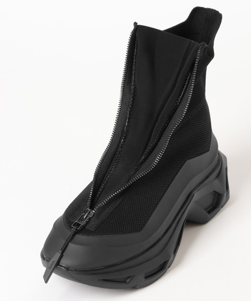 HARE（ハレ）の「ビルディングソールZIPブーツ(HARE)（ブーツ・メンズ・ブラック・MEDIUM/LARGE）」の6枚目の写真