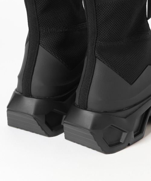 HARE（ハレ）の「ビルディングソールZIPブーツ(HARE)（ブーツ・メンズ・ブラック・MEDIUM/LARGE）」の9枚目の写真