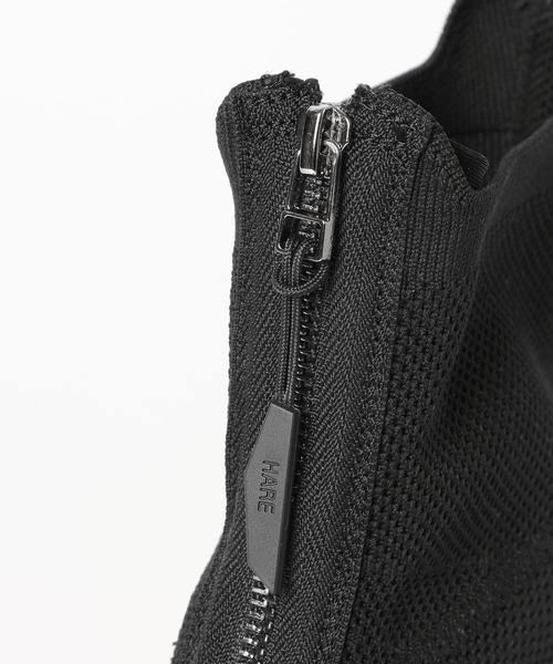 HARE（ハレ）の「ビルディングソールZIPブーツ(HARE)（ブーツ・メンズ・ブラック・MEDIUM/LARGE）」の11枚目の写真