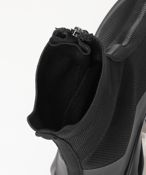 HARE（ハレ）の「ビルディングソールZIPブーツ(HARE)（ブーツ・メンズ・ブラック・MEDIUM/LARGE）」の12枚目の写真