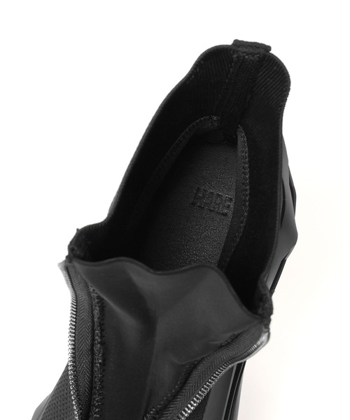 HARE（ハレ）の「ビルディングソールZIPブーツ(HARE)（ブーツ・メンズ・ブラック・MEDIUM/LARGE）」の13枚目の写真