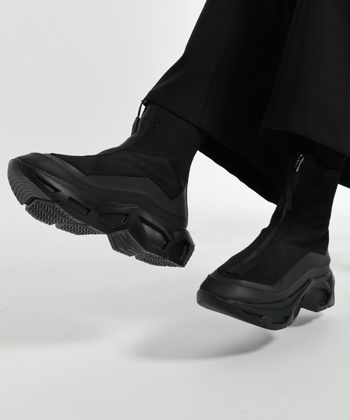 HARE（ハレ）の「ビルディングソールZIPブーツ(HARE)（ブーツ・メンズ・ブラック・MEDIUM/LARGE）」の17枚目の写真