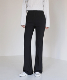 GCLIP（ジクリップ）の「シークレットバンディング スパン ブーツカット ロング スラックス（スラックス）」