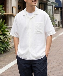 MAISON CLUB | 【MAISON CLUB】Open Collar Half Sleeve Shirt KKP/ 開襟ハーフスリーブシャツ(シャツ/ブラウス)
