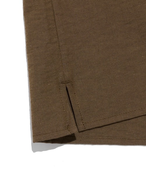MAISON CLUB(メゾンクラブ)の「【MAISON CLUB】Open Collar Half Sleeve Shirt KKP/ 開襟ハーフスリーブシャツ(シャツ/ブラウス・メンズ・ブラック/ホワイト/ブラウン・M/L)」の5枚目の写真