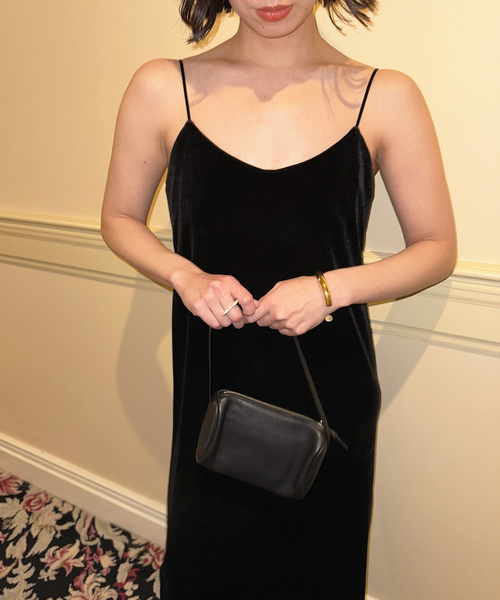 EDIT. FOR LULU（エディットフォールル）の「Velour Camisole OP（ワンピース・レディース・ブラック・FREE）」の6枚目の写真