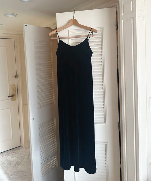 EDIT. FOR LULU（エディットフォールル）の「Velour Camisole OP（ワンピース・レディース・ブラック・FREE）」の11枚目の写真
