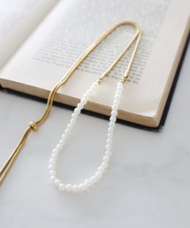 LEPSIM | 【入卒式/セレモニー】ステンレスアソートパールネックレス 604403(ネックレス)