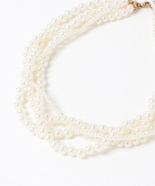 LEPSIM（レプシィム）の「【入卒式／セレモニー】ステンレスアソートパールネックレス　604403（ネックレス・レディース・ホワイト/ホワイト系その他/ホワイト系その他2/ホワイト系その他3・ONE SIZE）」の13枚目の写真
