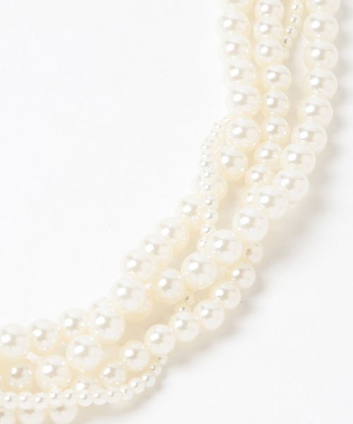 LEPSIM（レプシィム）の「【入卒式／セレモニー】ステンレスアソートパールネックレス　604403（ネックレス・レディース・ホワイト/ホワイト系その他/ホワイト系その他2/ホワイト系その他3・ONE SIZE）」の14枚目の写真