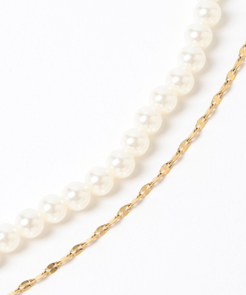 LEPSIM（レプシィム）の「【入卒式／セレモニー】ステンレスアソートパールネックレス　604403（ネックレス・レディース・ホワイト/ホワイト系その他/ホワイト系その他2/ホワイト系その他3・ONE SIZE）」の18枚目の写真