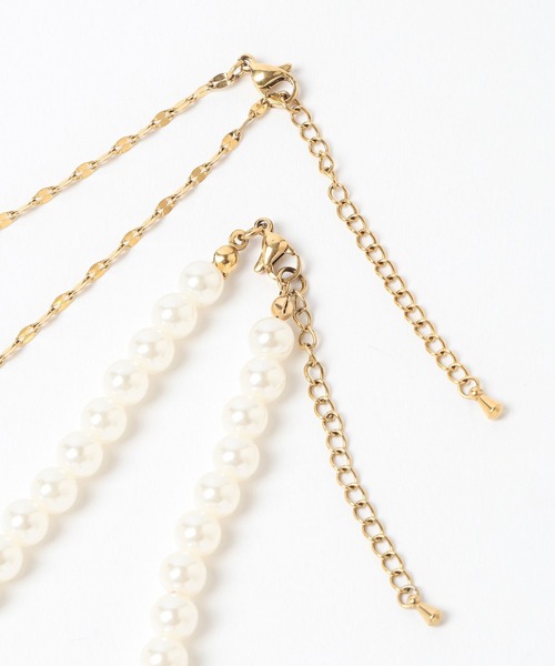 LEPSIM（レプシィム）の「【入卒式／セレモニー】ステンレスアソートパールネックレス　604403（ネックレス・レディース・ホワイト/ホワイト系その他/ホワイト系その他2/ホワイト系その他3・ONE SIZE）」の19枚目の写真