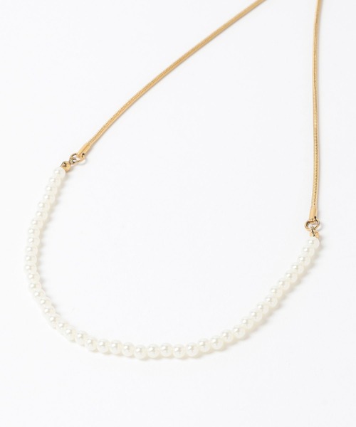 LEPSIM（レプシィム）の「【入卒式／セレモニー】ステンレスアソートパールネックレス　604403（ネックレス・レディース・ホワイト/ホワイト系その他/ホワイト系その他2/ホワイト系その他3・ONE SIZE）」の20枚目の写真