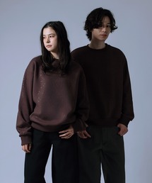 NULL（ヌル）の「【nl】【Unisex】ラメ裏起毛 スウェットプルオーバー（スウェット）」