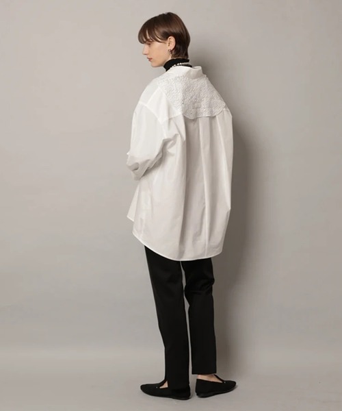 CADUNE(カデュネ)の「スリットスティックパンツ(その他パンツ・レディース・ブラック/グレイッシュベージュ・38/36/34)」の12枚目の写真