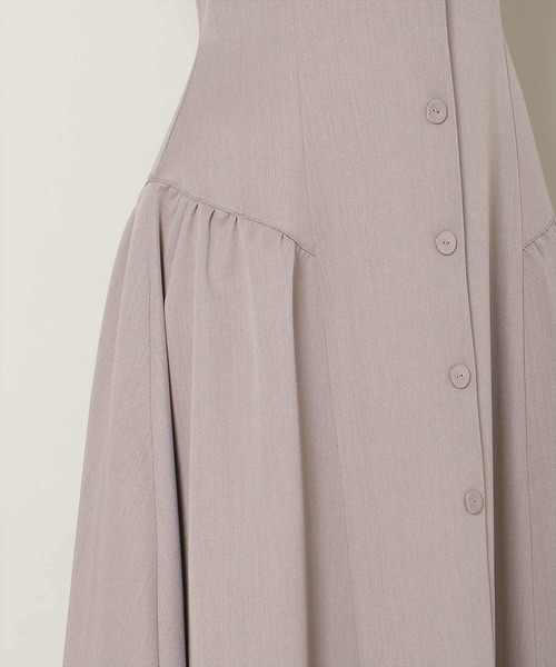 WILLSELECTION（ウィルセレクション）の「ギャザー切替ストラップキャミワンピース（ワンピース・レディース・ブラック/ブラウン系その他/ピンク/チャコールグレー・FREE）」の22枚目の写真