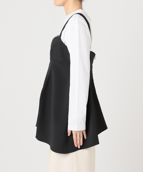 HARDY NOIR（アルディーノアール）の「ダブルクロスビスチェ（シャツ/ブラウス・レディース・ブラック・FREE）」の7枚目の写真