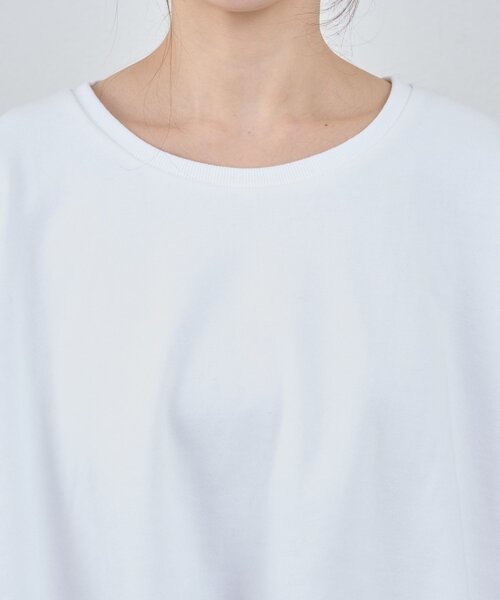 SHENERY（シーナリー）の「バルーンスウェット（Tシャツ/カットソー・レディース・オフホワイト/グレー・FREE）」の14枚目の写真