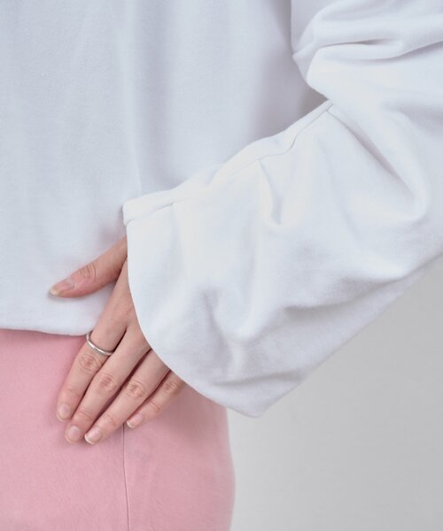 SHENERY（シーナリー）の「バルーンスウェット（Tシャツ/カットソー・レディース・オフホワイト/グレー・FREE）」の17枚目の写真