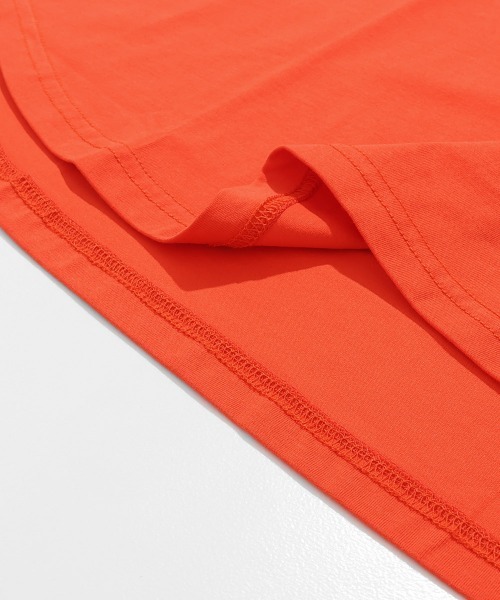 KRIFF MAYER Lady's Collection（クリフメイヤーレディースコレクション）の「【日焼け対策･接触冷感】冷涼UVカット7分袖ゆるT（Tシャツ/カットソー・レディース・ブラック/ナチュラル/カラフル/レッド/ネイビー・LARGE/MEDIUM）」の21枚目の写真