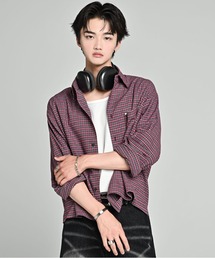 ADRER | Cropped Regular Collar Silhouette Shirt / クロップド・レギュラーカラー・シルエット・シャツ(シャツ/ブラウス)