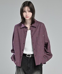 ADRER（アドラー）の「Cropped Regular Collar Silhouette Shirt / クロップド・レギュラーカラー・シルエット・シャツ（シャツ/ブラウス）」
