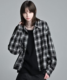 ADRER（アドラー）の「Cropped Regular Collar Silhouette Shirt   クロップド・レギュラーカラー・シルエット・シャツ（シャツ/ブラウス）」