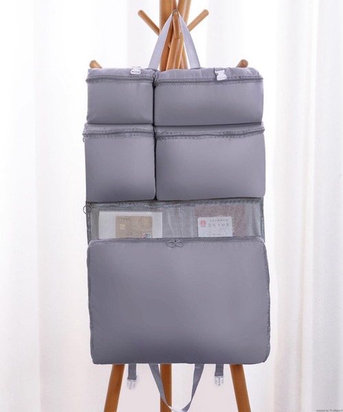 TONE SELECT GOODS(トーンセレクトグッズ)の「Liaa/トラベル 収納バッグ A18744(ハンドバッグ・レディース・ピンク/グレー/ベージュ・FREE)」の4枚目の写真