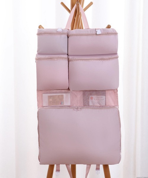 TONE SELECT GOODS(トーンセレクトグッズ)の「Liaa/トラベル 収納バッグ A18744(ハンドバッグ・レディース・ピンク/グレー/ベージュ・FREE)」の5枚目の写真