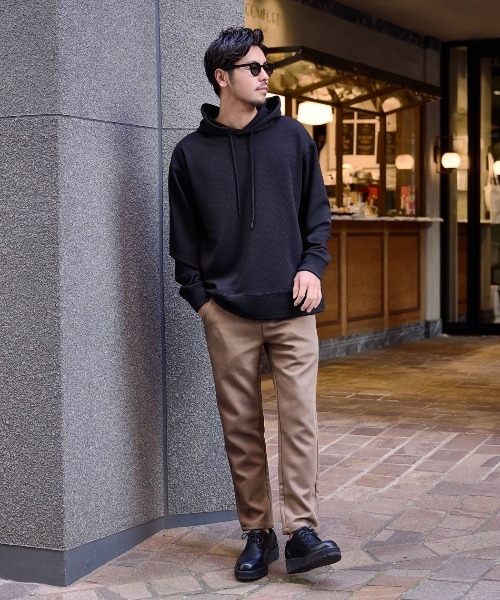 BENUSTA（ベヌスタ）の「『BENUSTA/ベヌスタ』スラックスパンツ【GC】（スラックス・メンズ・ベージュ/ブラック・XL/L/M）」の6枚目の写真