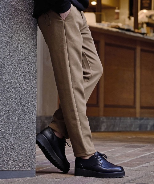 BENUSTA（ベヌスタ）の「『BENUSTA/ベヌスタ』スラックスパンツ【GC】（スラックス・メンズ・ベージュ/ブラック・XL/L/M）」の7枚目の写真