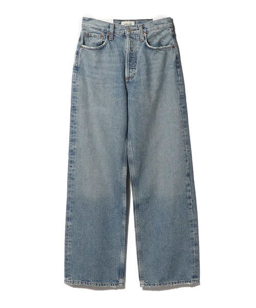 AGOLDE(エーゴールドイー)の「AGOLDE / LOW SLUNG BAGGY デニムパンツ(デニムパンツ・レディース・ブルー・23/24)」の1枚目の写真