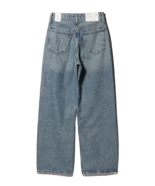 AGOLDE(エーゴールドイー)の「AGOLDE / LOW SLUNG BAGGY デニムパンツ(デニムパンツ・レディース・ブルー・23/24)」の2枚目の写真