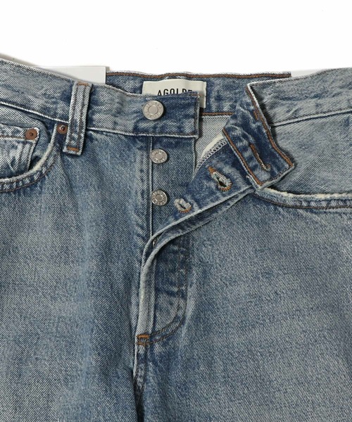 AGOLDE(エーゴールドイー)の「AGOLDE / LOW SLUNG BAGGY デニムパンツ(デニムパンツ・レディース・ブルー・23/24)」の3枚目の写真
