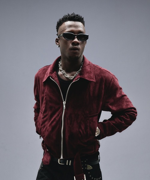 セール】Faux Suede Riders Jacket / フェイクスエードライダース