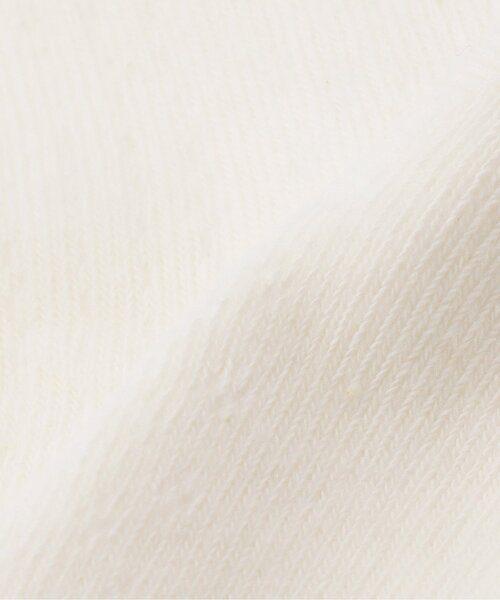 petit main（プティマイン）の「リボンつきハイソックス（ソックス/靴下・キッズ・オフホワイト/ネイビー・M/S/L）」の4枚目の写真