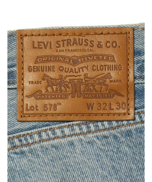 Levi's(リーバイス)の「Levi's/リーバイス 578(TM) バギージーンズ(デニムパンツ・メンズ・インディゴブルー/グレー・28inch/30inch/32inch/34inch/36inch/29inch/31inch/33inch)」の8枚目の写真