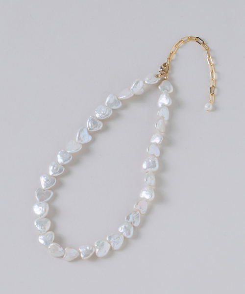 MIHOKO SAKAI/ミホコサカイ ハートパールネックレス（ネックレス