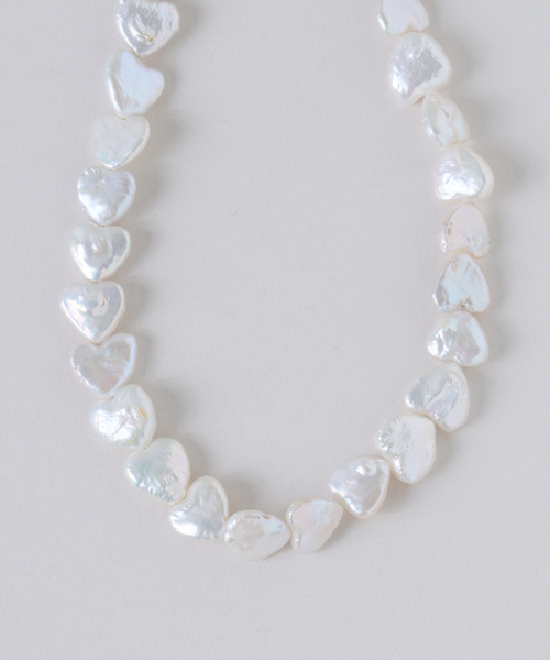 MIHOKO SAKAI/ミホコサカイ ハートパールネックレス（ネックレス