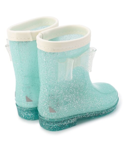 Ampersand(アンパサンド)の「キラキラレインシューズ(レインシューズ・キッズ・オフホワイト/ミント/ラベンダー・20/19/18/17/16/15 /14)」の7枚目の写真