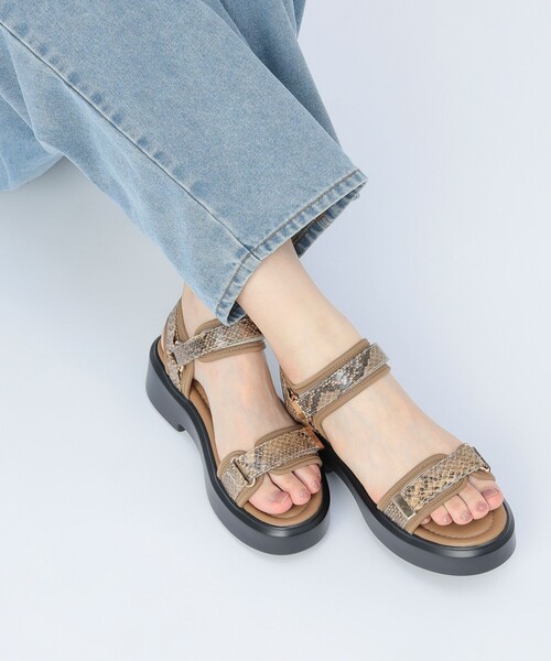 BEAMS HEART(ビームスハート)の「厚底 スポーツサンダル(サンダル・レディース・ブラック/アイボリー/その他・LARGE/MEDIUM/SMALL)」の1枚目の写真